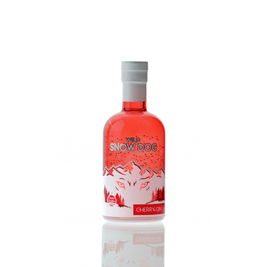 Wild Snow Dog Cherry Gin 100ml