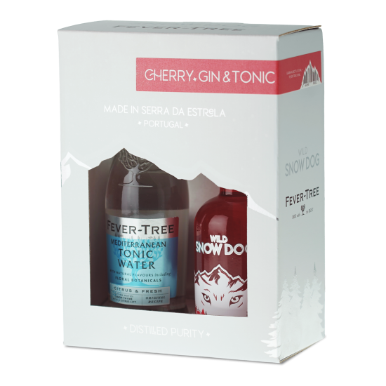 Wild Snow Dog Cherry Gin & Tonic