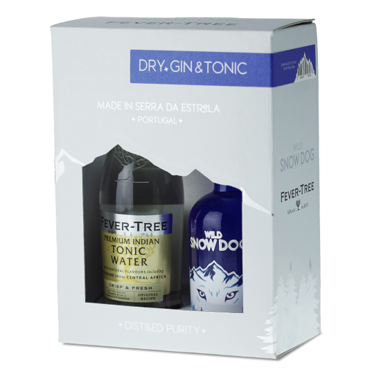 Wild Snow Dog Dry Gin & Tonic