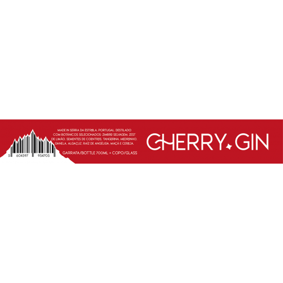 Wild Snow Dog Cherry Gin com Copo 
