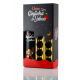 I Love Ginjinha de Lisboa - Conjunto garrafa de 500ml c/ 12 copos de chocolate