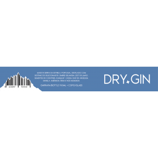Wild Snow Dog Dry Gin com Copo Wild Snow Dog Dry Gin com Copo