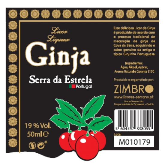 Ginja Serra da Estrela - Conjunto de 4 miniaturas 